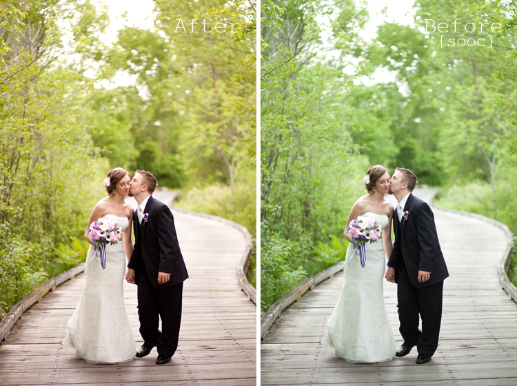 Before and After Editing